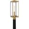 Quoizel Westover 1-Light Antique Brass Outdoor Post Lantern WVR9007A - alternate 5